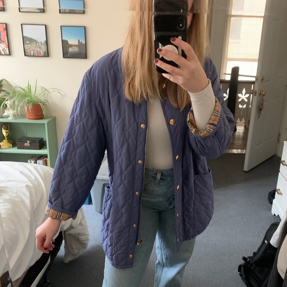 Vintage Burberry Quilted Coat